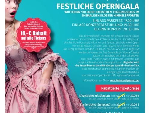 2026-07-31, Festlicher Opernabend im Kloster Himmelspforten