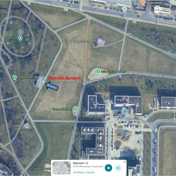 Lageplan Picknick-Konzert 2026